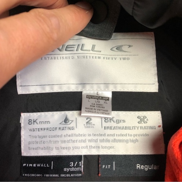 O’Neill Waterproof 3 in 1 women’s jacket - Picture 3 of 4